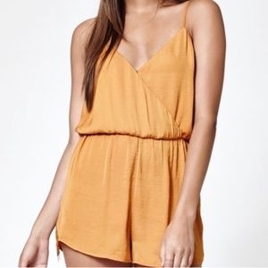 WORN ONCE, Kendall +Kylie Silk Romper